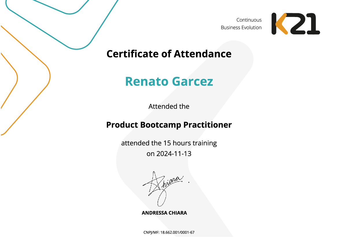 Certificado K21